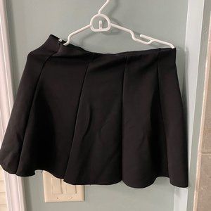 Ultra Flirt Black Pleated Skirt